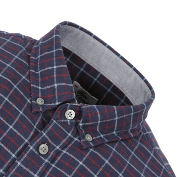 LACOSTE Plaid Checkered Button Up 42 / L - Picture 8 of 15